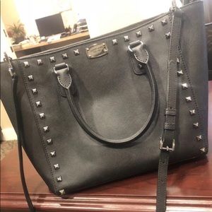 Michael Kors Large studded jet set style purse